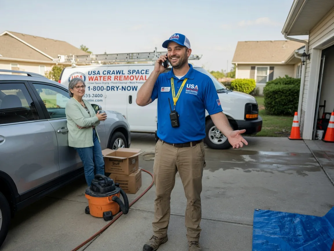 Crawl Space Water Removal Lambert, MS FAQs